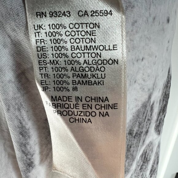 Diesel Abstract Print Top – Short Sleeve – Size XS - Picture 4 of 4